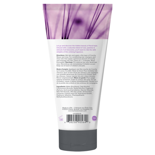 Coochy Shave Cream - FLORAL HAZE tube 0.5oz / 15ml